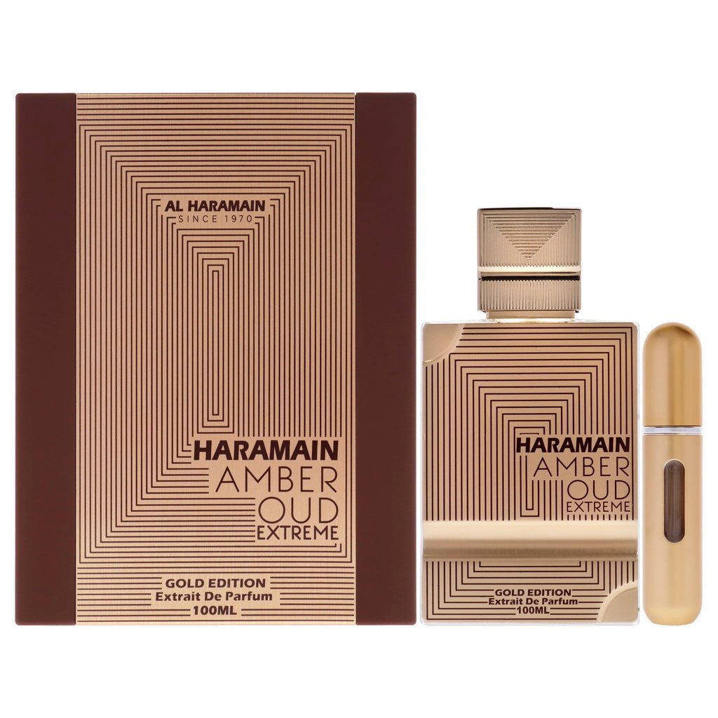 HARAMAIN AMBER OUD EXTREME GOLD EDITION UNISEX EXTRAIT DE PARFUM (3.33oz) Inspired by XERJOFF ERBA PURA