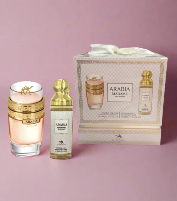 ARABIA MADAME GIFT SET 2 IN 1 - 100ML (3.40z) BY LE CHAMEAU Inspired by COCO CHANEL