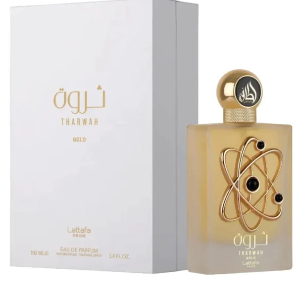 THARWAH GOLD Women EDP - 100MI (3.40z) By Lattafa pride Inspired by LIBRE INTENSE YSL