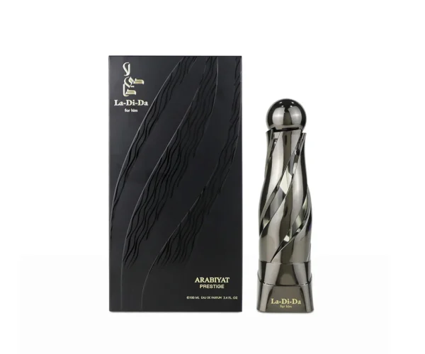 LA DI DA FOR HIM EDP - 100Ml (3.4) BY ARABIYAT PRESTIGE Inspired by MYSELF DE YVES SAINT LAURENT WITH EMPORIO ARMANI STRONGER WITH YOU