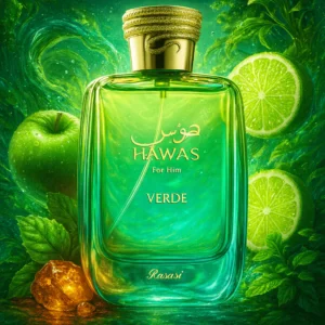HAWAS VERDE MEN EDP - 100ML (3.40z) by RASASI Inspired by PACIFIC CHILL y XERJOFF TORINO 21