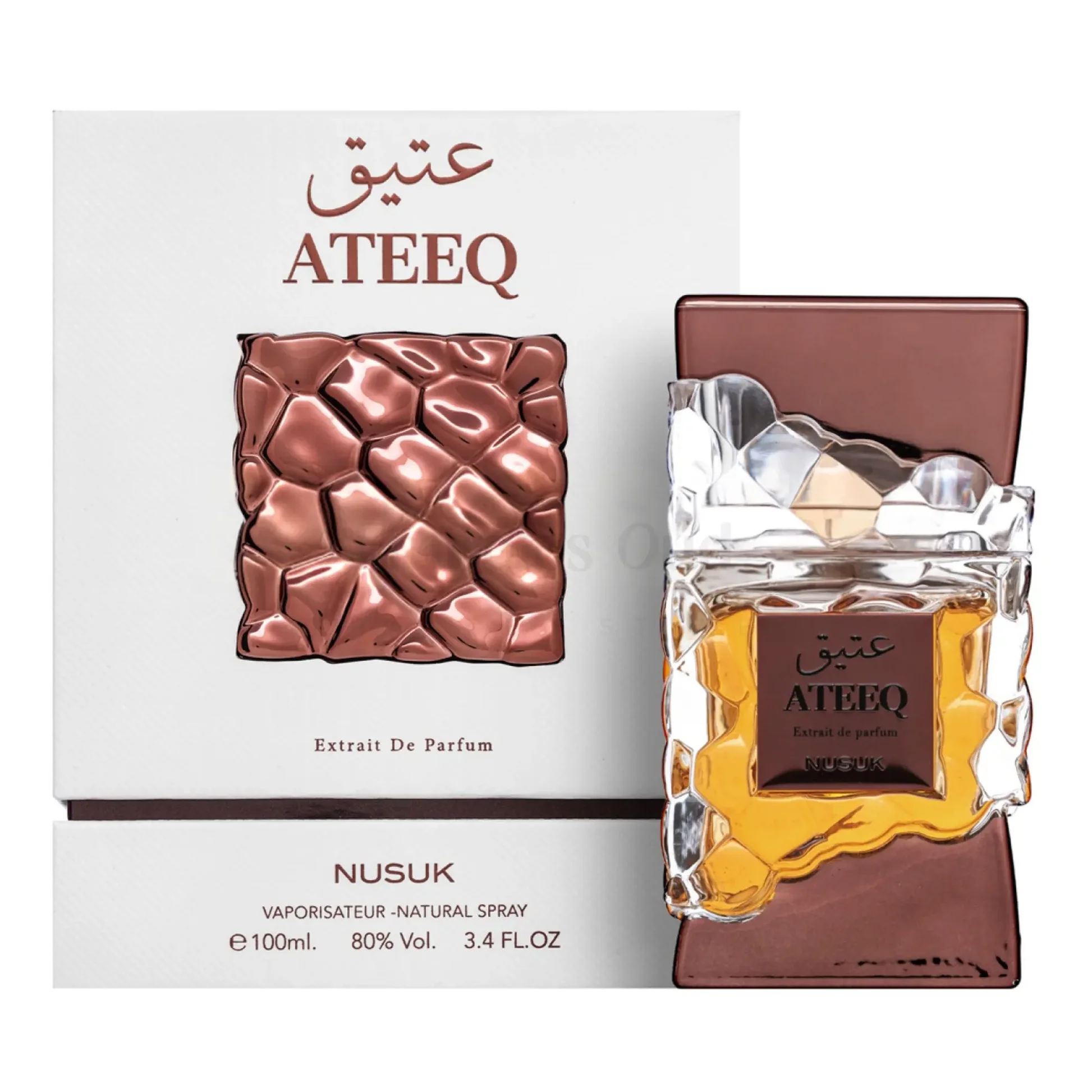 ATEEQ UNISEX - 100ML (3.4OZ) BY NUSUK INspired by NAXOS DE XERJOFF