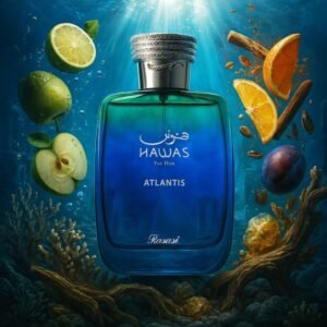 HAWAS ATLANTIS MEN EDP - 100ML (3.40z) By RASASI Inspired by INVICTUS LEGEND